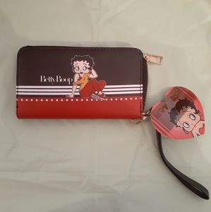 Betty boop wallet clutch